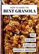 best granola recipe healthy