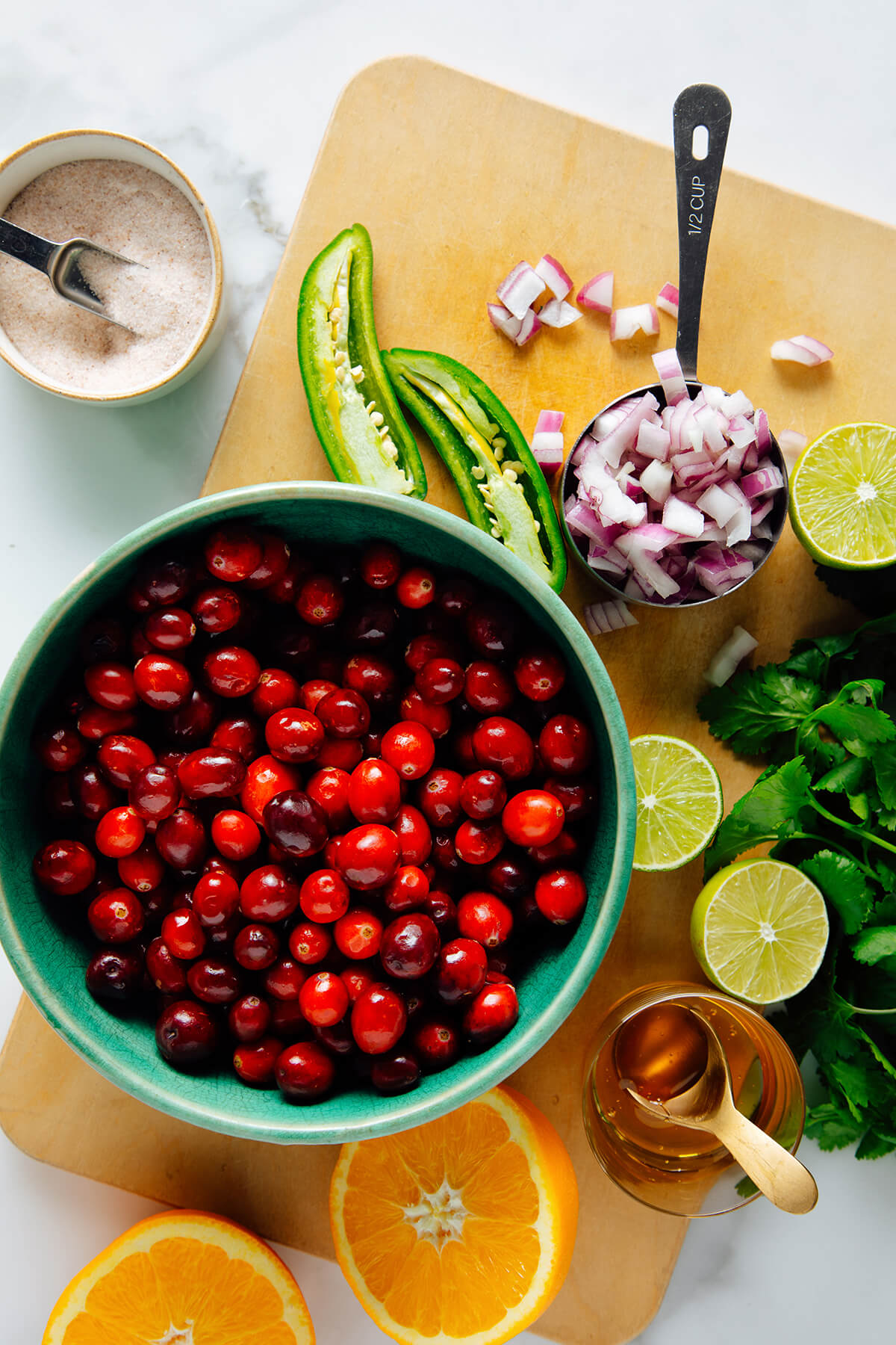 cranberry salsa ingredients